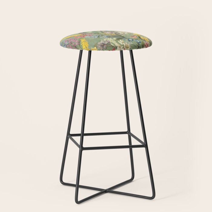 Isolated Blooms II Stool Gallery Image 1