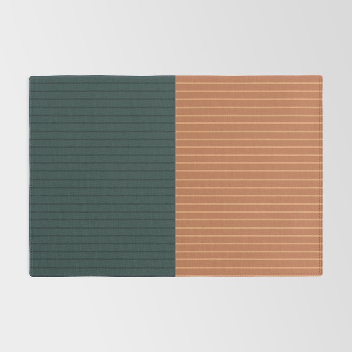 Color Block Lines XIX Rug Gallery Image 2