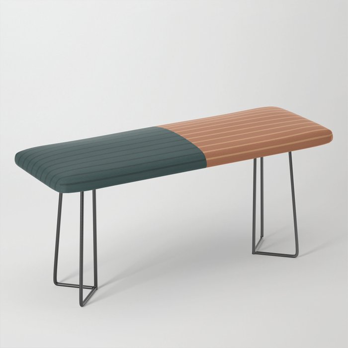 Color Block Lines XIX Bench Gallery Image 1