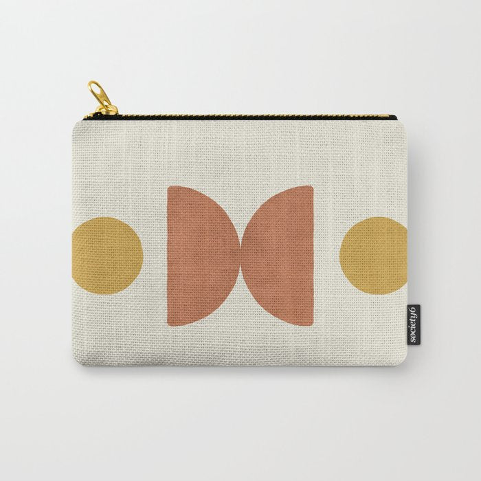 Half-circle Balance - Orange Carry All Pouch Gallery Image 1