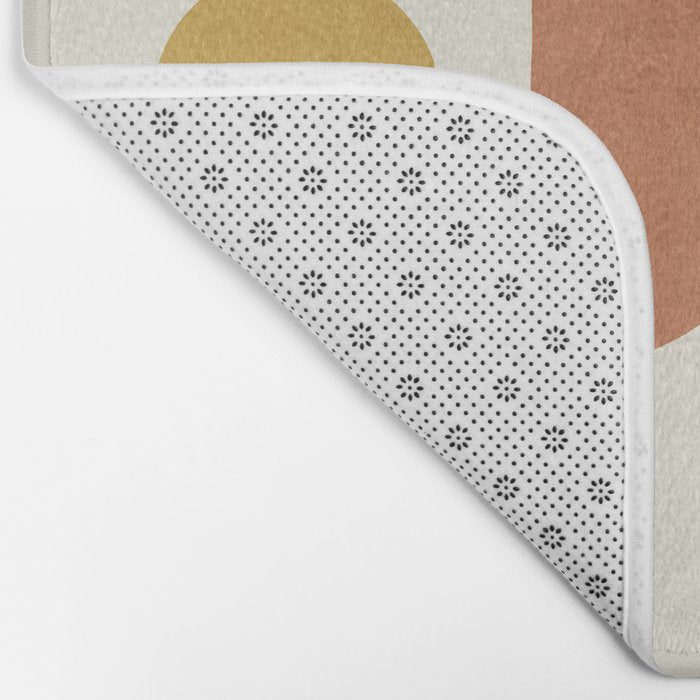 Half-circle Balance - Orange Bath Mat Gallery Image 2