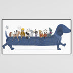 starlight chien Desk Mat Gallery Image 3