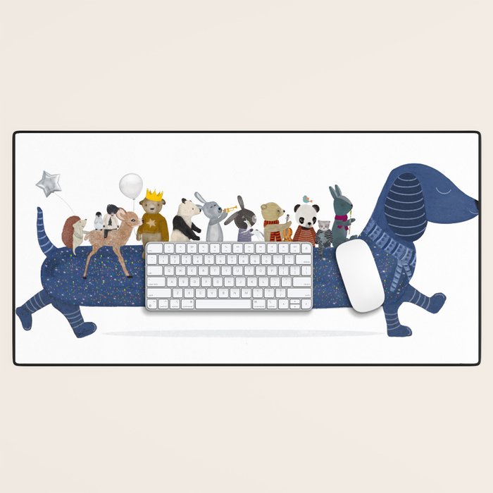 starlight chien Desk Mat Gallery Image 1