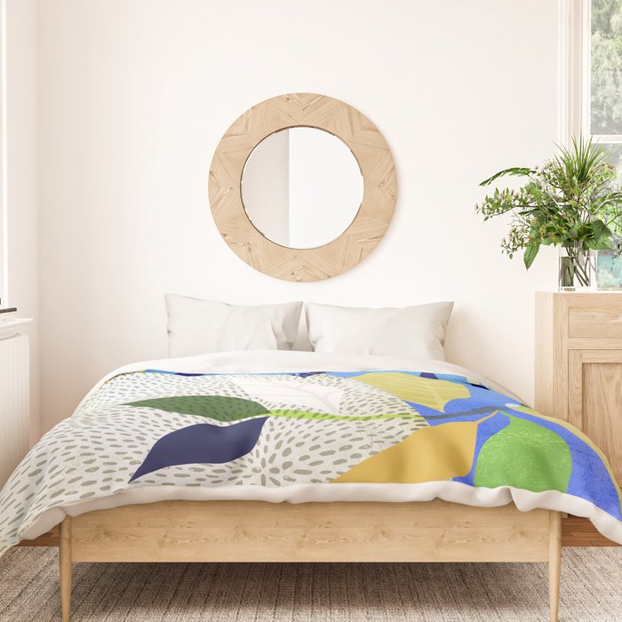 Whimsical Ivy Houseplant Duvet Cover Gallery Image 3