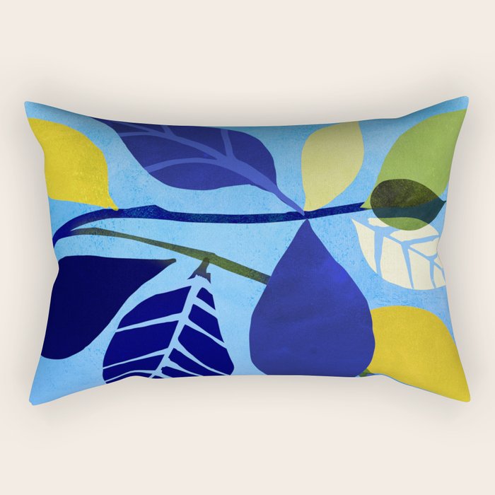 Whimsical Ivy Houseplant Rectangular Pillow Gallery Image 1