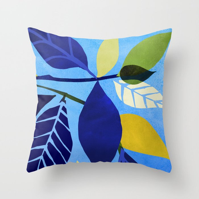 Whimsical Ivy Houseplant Throw Pillow Gallery Image 1