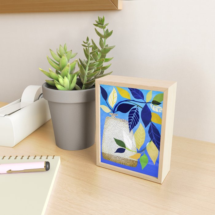 Whimsical Ivy Houseplant Mini Art Print Gallery Image 2