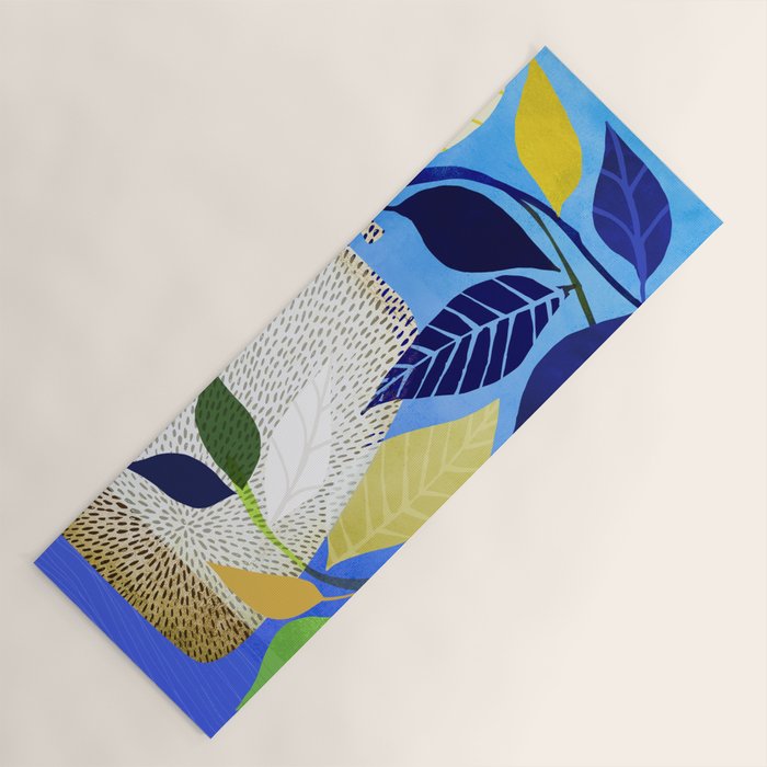 Whimsical Ivy Houseplant Yoga Mat Gallery Image 1