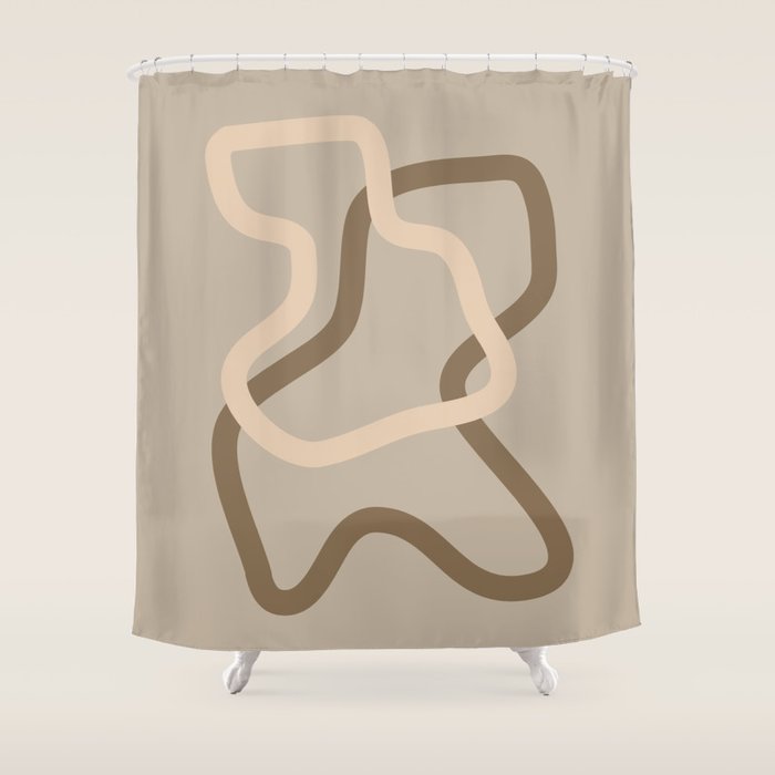 Abstract 03B Shower Curtain Gallery Image 1