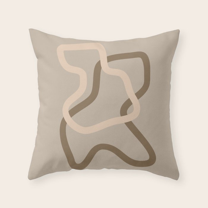 Abstract 03B Throw Pillow Gallery Image 6