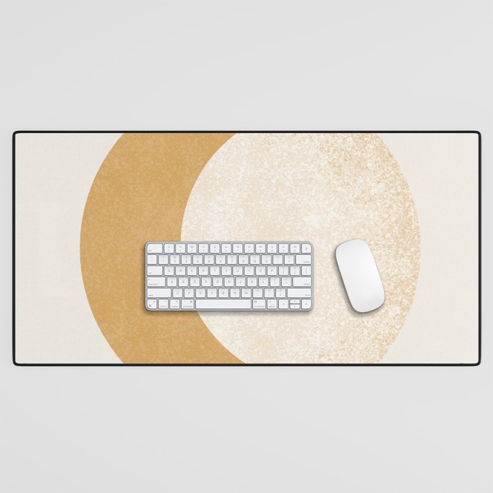 Moon Sparkle Gold - Celestial Desk Mat Gallery Image 1