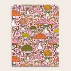 Mushrooms With Bows Print Notebook Gallery Image 4