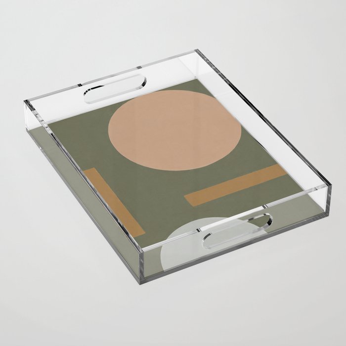 Geometric Shapes #2 Acrylic Tray Gallery Image 1