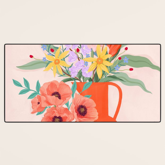 Spring Still Life Desk Mat Gallery Image 3