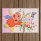 Spring Still Life Outdoor Rug Gallery Image 1