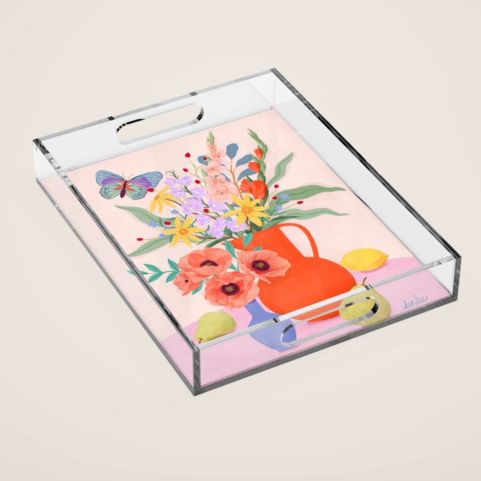 Spring Still Life Acrylic Tray Gallery Image 1