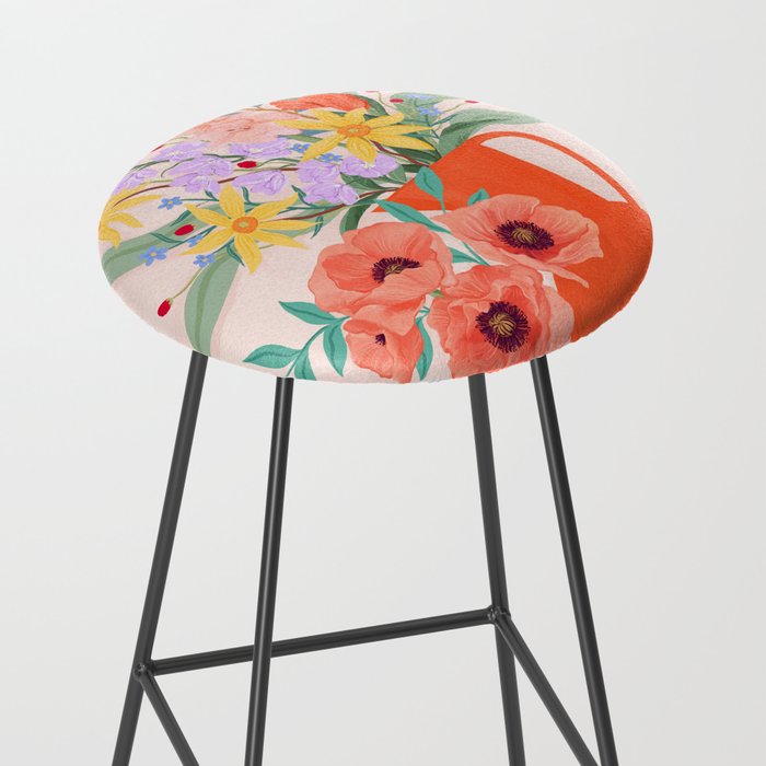 Spring Still Life Stool Gallery Image 2