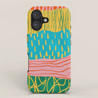 Pop Pattern Collage | PATTERN 10: The Retro Edition iPhone Case Gallery Image 1