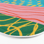 Pop Pattern Collage | PATTERN 10: The Retro Edition Bath Mat Gallery Image 3