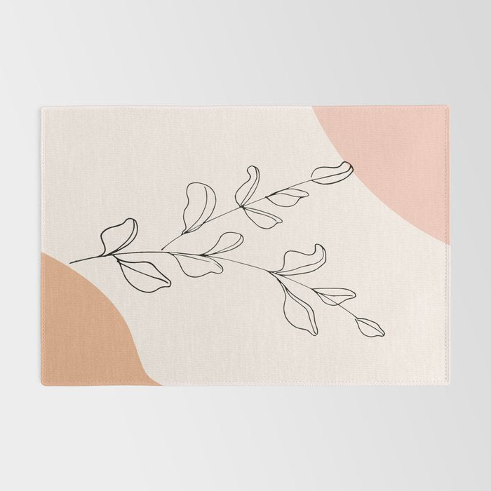 Eucalyptus Line Art Rug Gallery Image 2