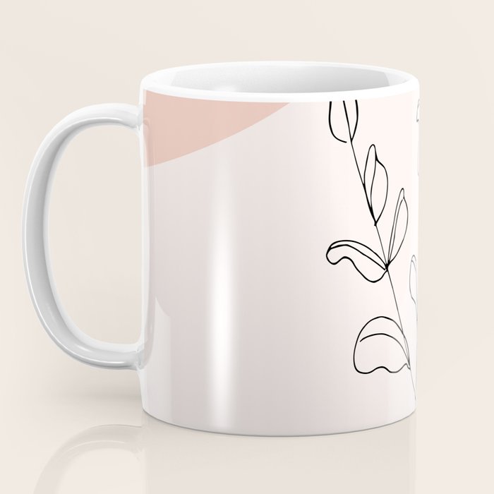 Eucalyptus Line Art Coffee Mug Gallery Image 3