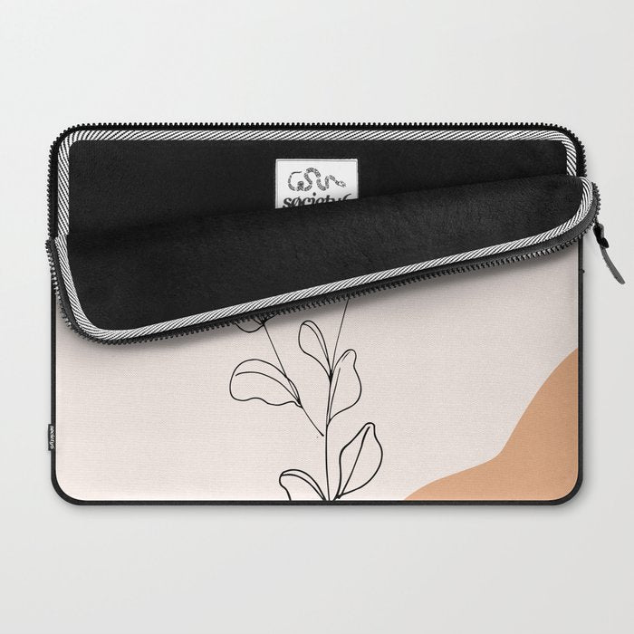 Eucalyptus Line Art Laptop Sleeve Gallery Image 2