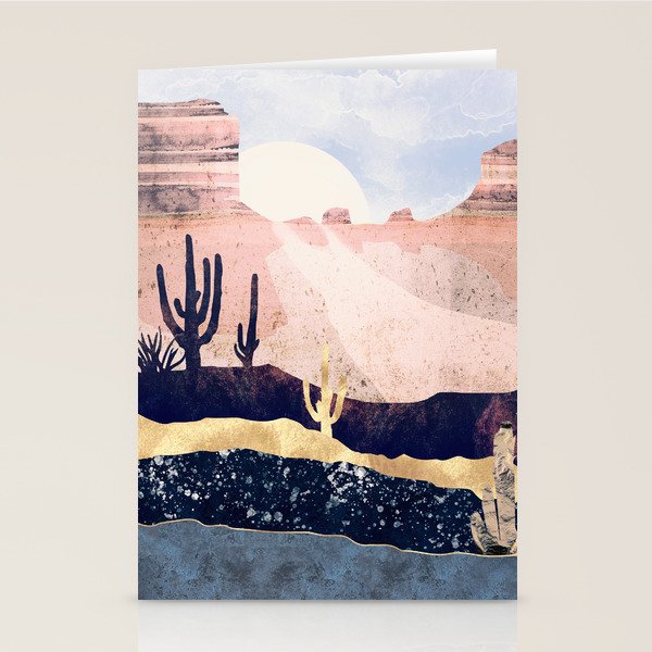 Autumn Desert Stationery Card Gallery Image 2