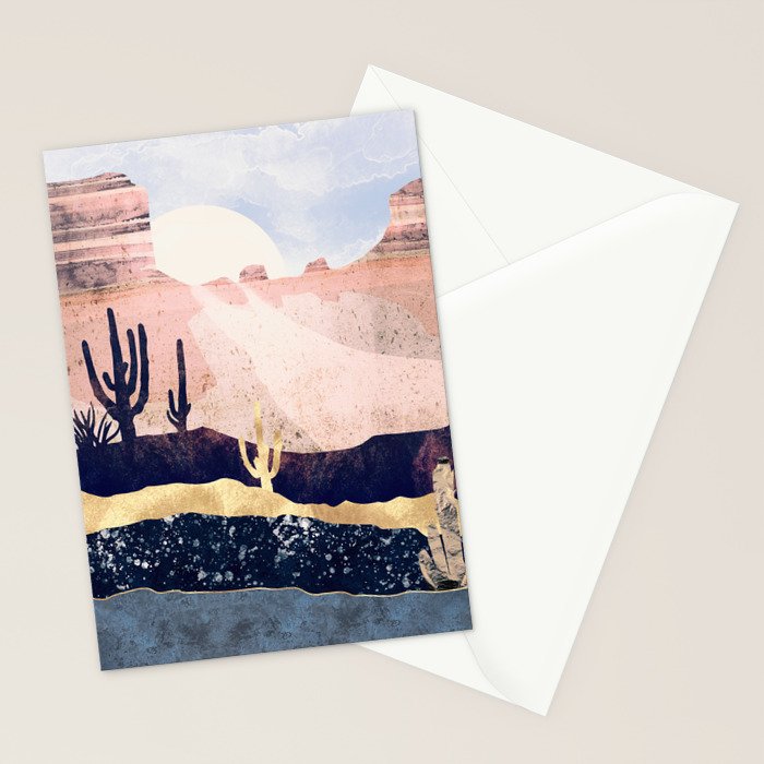 Autumn Desert Stationery Card Gallery Image 2