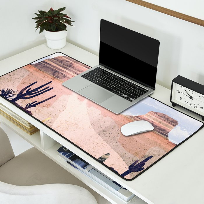 Autumn Desert Desk Mat Gallery Image 2