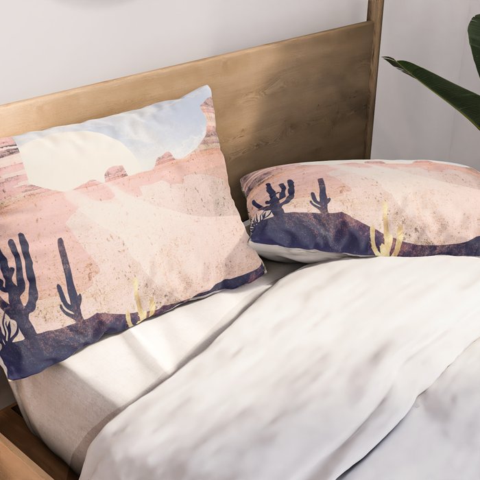 Autumn Desert Pillow Sham Gallery Image 2