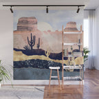 Autumn Desert Wall Mural Gallery Image 1