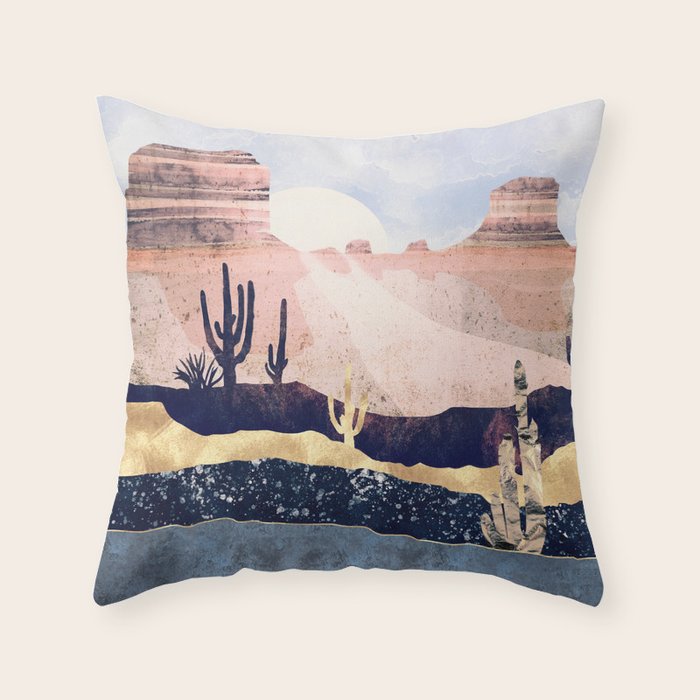 Autumn Desert Throw Pillow Gallery Image 6