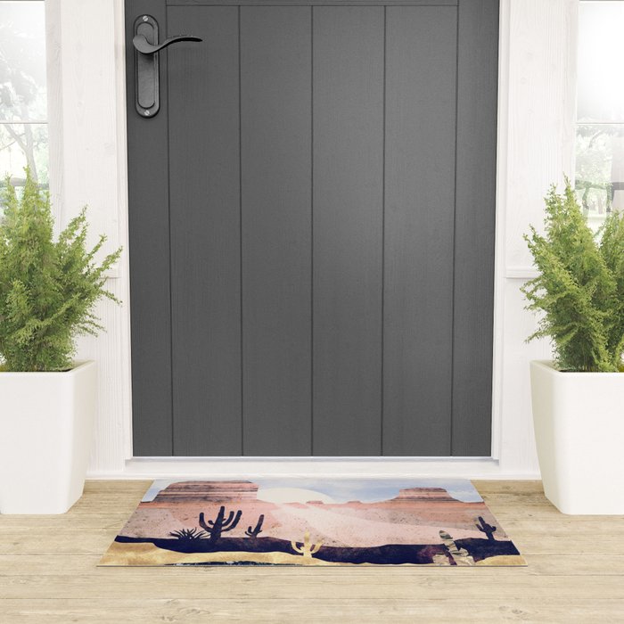 Autumn Desert Welcome Mat Gallery Image 3