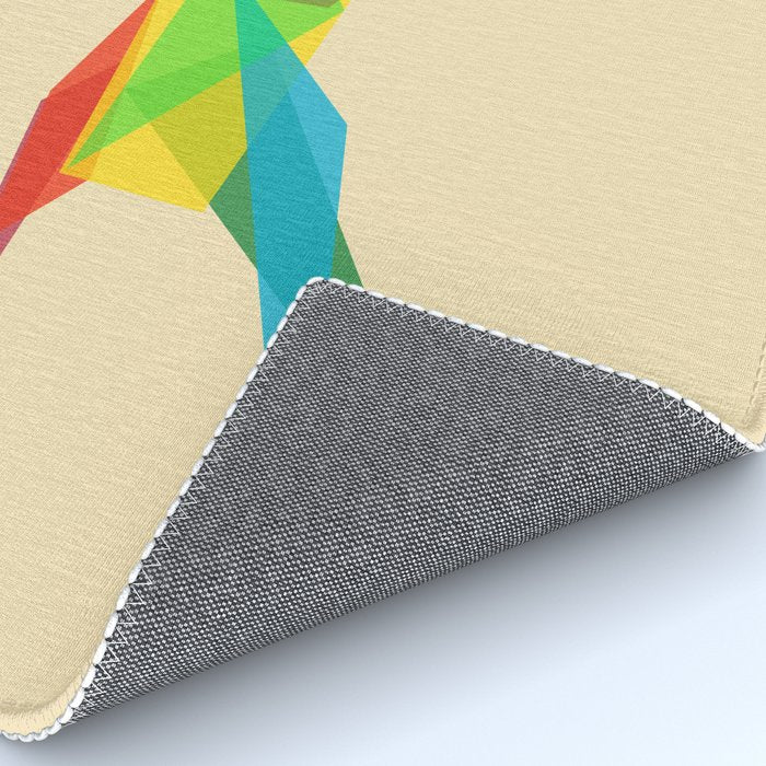 Fractal Geometric Dog Rug Gallery Image 4