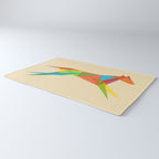 Fractal Geometric Dog Rug Gallery Image 3