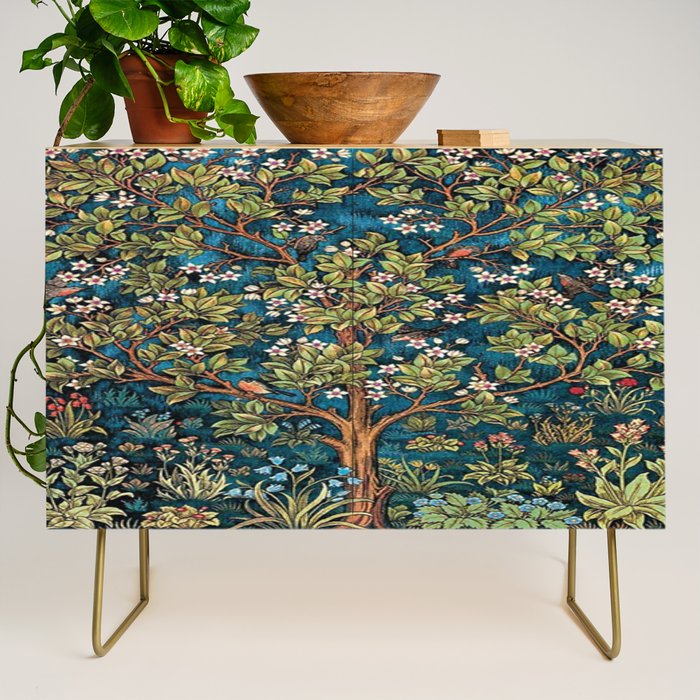 William Morris Tree Of Life, Morris floral,No, 1. Credenza Gallery Image 1