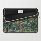 William Morris Tree Of Life, Morris floral,No, 1. Laptop Sleeve Gallery Image 2