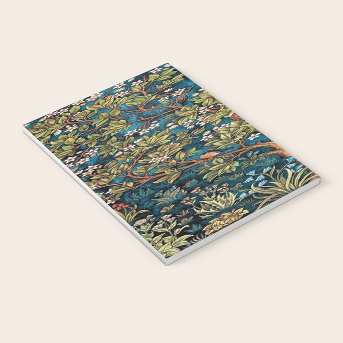 William Morris Tree Of Life, Morris floral,No, 1. Notebook Gallery Image 3