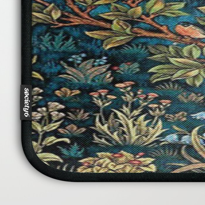 William Morris Tree Of Life, Morris floral,No, 1. Laptop Sleeve Gallery Image 3