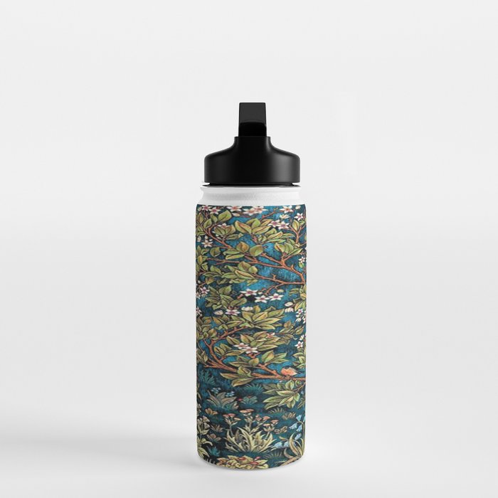 William Morris Tree Of Life, Morris floral,No, 1. Water Bottle Gallery Image 3