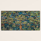 William Morris Tree Of Life, Morris floral,No, 1. Desk Mat Gallery Image 3