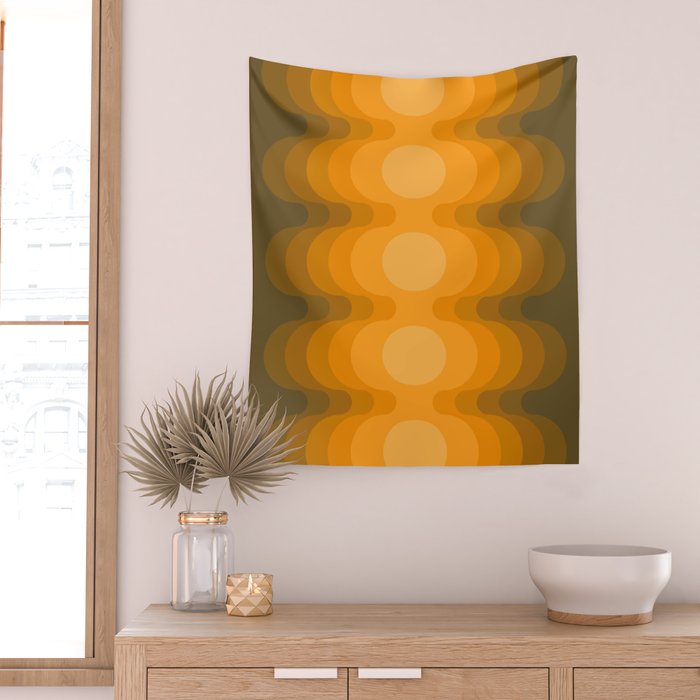 Maize Echo Out Wall Tapestry Gallery Image 2