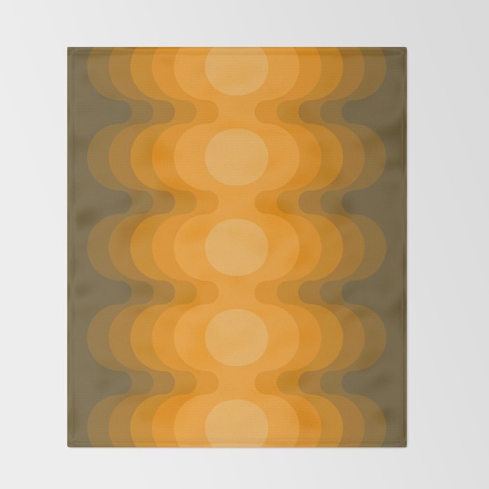 Maize Echo Out Throw Blanket Gallery Image 2