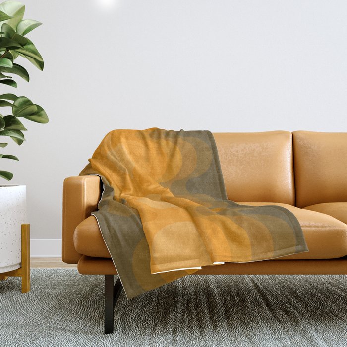 Maize Echo Out Throw Blanket Gallery Image 1