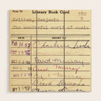 Library Card 780 The Wonderful World of Music Wood Wall Art Gallery Image 1