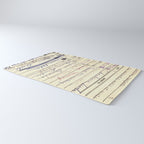 Library Card 780 The Wonderful World of Music Rug Gallery Image 3