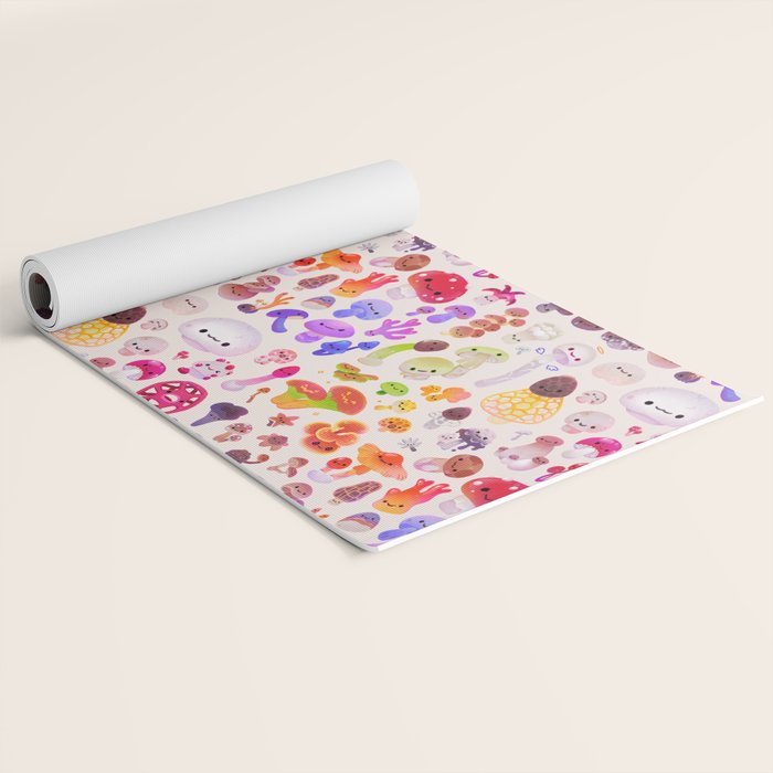 mushroom - light Yoga Mat Gallery Image 2
