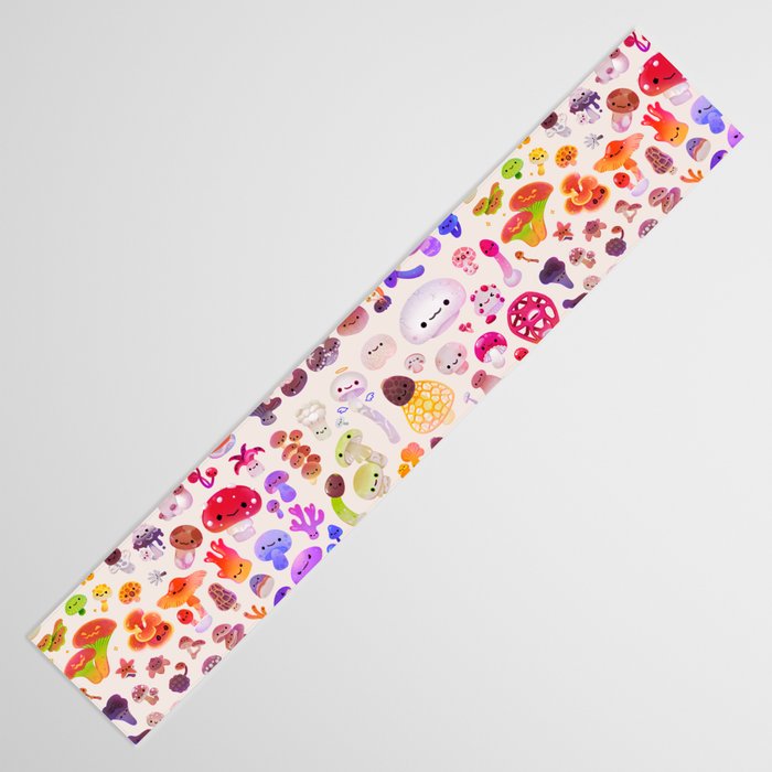 mushroom - light Table Runner Gallery Image 3