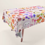 mushroom - light Tablecloth Gallery Image 1
