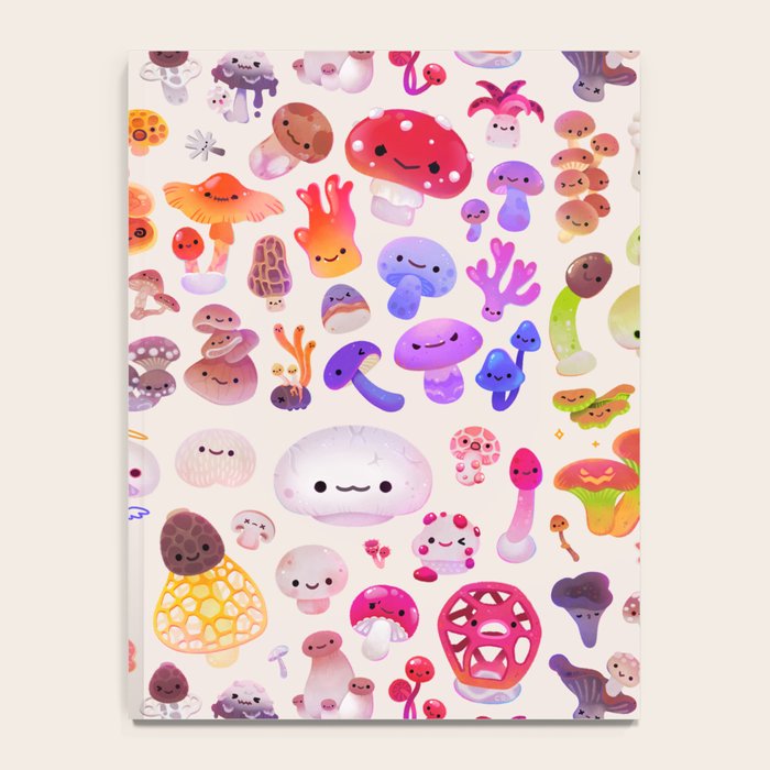 mushroom - light Notebook Gallery Image 4